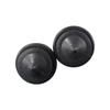 2pcs European Style Curtain Rod Cap Retro Roman Pole Curtain Rod Plug Drapery Rail End Practical Curtain Plastic Decorative Head