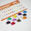 Set de siguranțe auto 300-50 buc., Inclusiv Următoarele Accesorii (160 de siguranțe mini, 90 de siguranțe standard, 50 de siguranțe micro, 1 extractor de siguranțe).