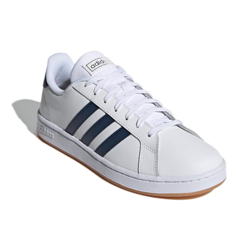 Adidas Grand Court 'White Crew Navy Gum' Sneakers FY8209