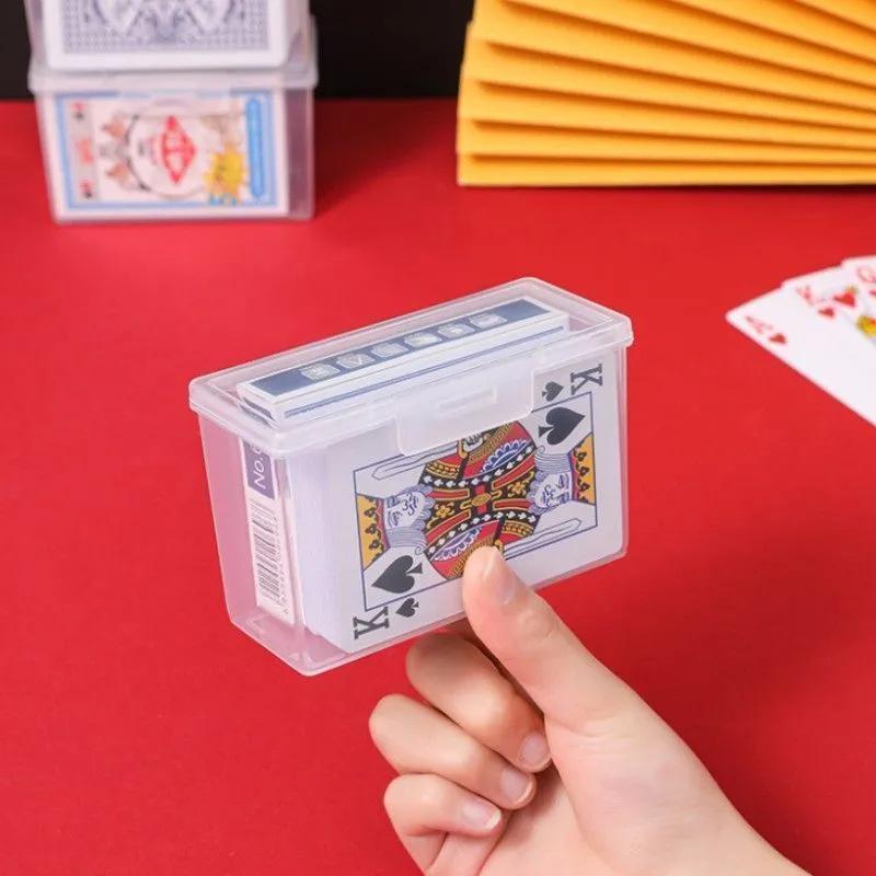 Acrylic Business Card & Game Card Organizer Box