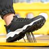Lightweight Safety Shoes Men Work Shoes Steel Toe Cap Working Sneakers Man Breathable Shoes Anti Puncture Tactical Boots