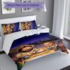 Set Lenzuola con Stampa Terence Hill e Bud Spencer 3 Pezzi Set Copripiumino include Copripiumino e Federe, Decorazione Camera da Letto Perfetta per Tutte le Stagioni & Regalo