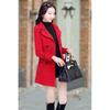 Women's Loose Casual Warm Windproof Jacket Winter Plus Size Tweed Coat Business Waist Warm Coat Elegant Outerwear