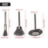 With Rod Wire Brush 3Pcs/Set Brushes Polishing Rust Removal Stainless Steel