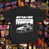 New RWB Rauh Welt Begriff Unisexs T Shirt American Cool Vintage Washed Comfortable Casual Streetwear Homme Versatile Soft