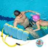 Kinder Schwimmhilfe Hüftgurt Verstellbar Kind Kinder Schwimm-Hüfttrainer Anfänger Schwimmhilfe Schwimmstein Ring Auftriebsplatte