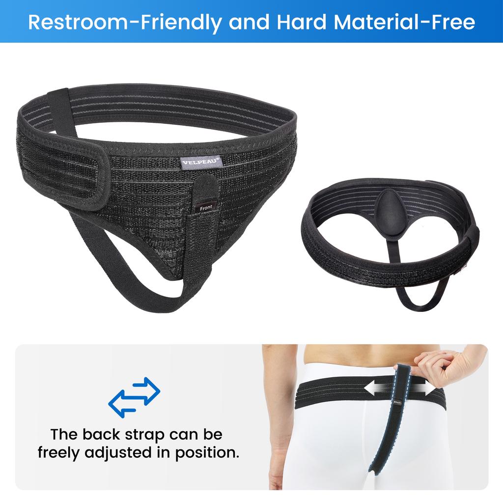 Velpeau Hernia Belt Adjustable For Left Right Inguinal Pain Relief Groin Support Strap For Men Women Recovery