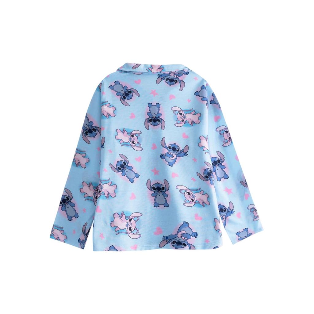 Lilo & Stitch Girls Character Long-Sleeved Long Pyjama Set
