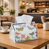 1pc Polka Dot Tissue Box Cover with Colorful Dirt-Resistant Easy-Clean Suitable for Living Room, Bathroom, Napkin Dispenser Storage Box, Decorative Bo