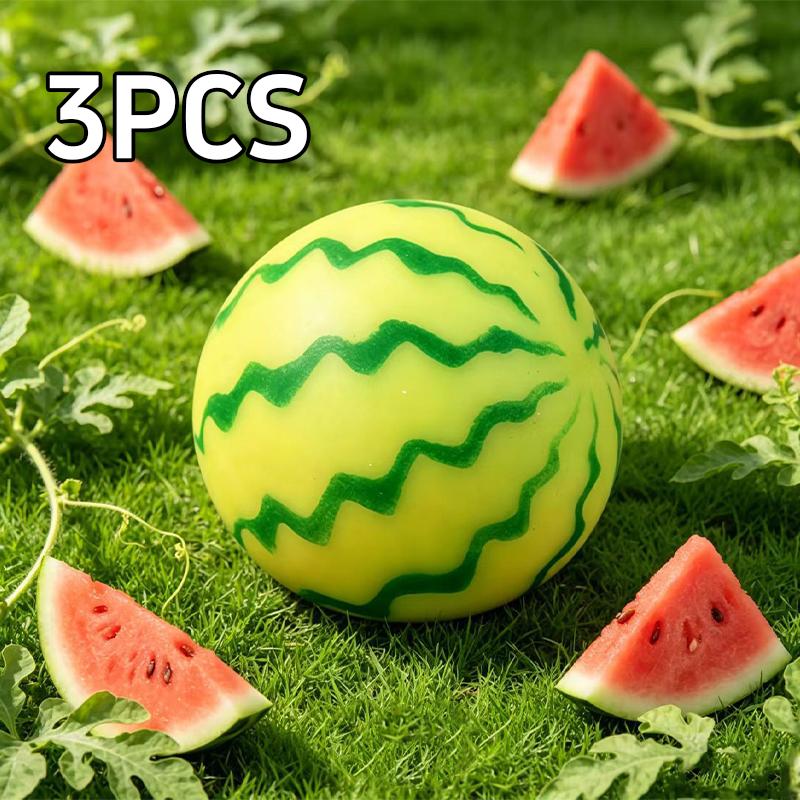 Simulation Color-Changing Sticky Watermelon Extrusion Toy Decompression Slow Rebound Pressure Ball Alleviate Anxiety Party Gift