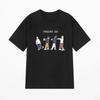 Oversized t-shirt Unisex Personlighet Mode Bekväm Allmän hög kvalitet Ren Bomull Smal Passform Grafisk Vintage Kläder