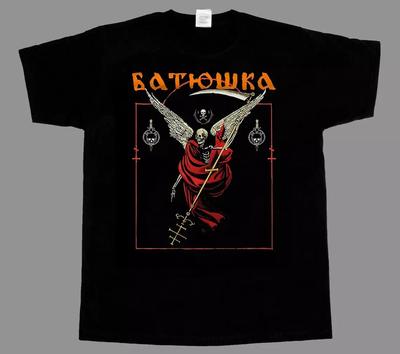 Camiseta Batushka Vintage Spirit Healing Camiseta de Música Metal Unisex Camiseta Verano Nueva para Hombre y Mujer