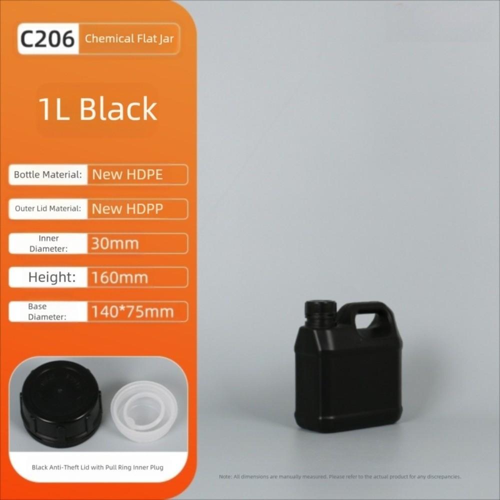 1/2/3/4/5/6/10L Plastic Airtight Bottle Food Grade Oil Jerrican Multipurpose HDPE Bucket  Yogurt
