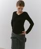 CACELE Raw Cut Strap Dress, Charcoal