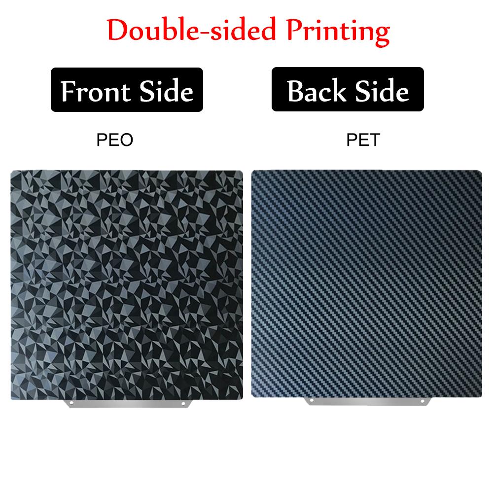 Magnetic Build Plate For Anycubic Kobra 2, Kobra 2 Neo/Pro PEI Sheet 230x230mm PEO PET Spring Steel Sheet for Aycubic Kobra 2