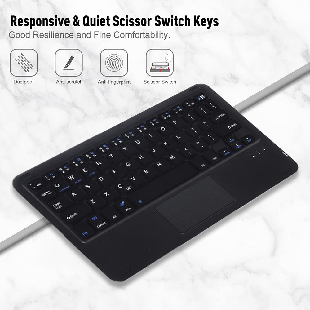 Touchpad Keyboard Case For Apple iPad Pro 11 Inch 2021 2020 Wireless Bluetooth Bracket Detachable Magnetic Protective Cover