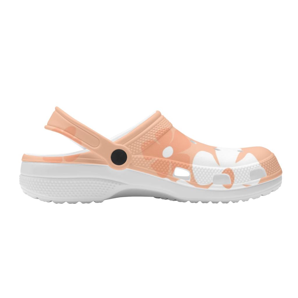 Allover Printed EVA Clogs Women Men Lightweight Soft Slip On Summer Sandals Casual Shoes Soft Sole Daily Walking Leisure Wear