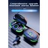 1 Pair Pro 80 TWS Wireless Bluetooth-compatible Headset With Microphone Led Display Ipx4 Waterproof Sports Earphone