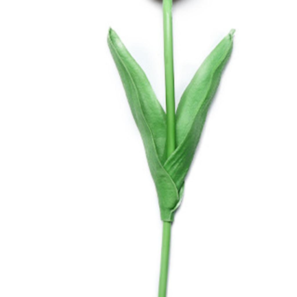 Artificial Tulip PU Realistic Fake Tulip for Home Decoration Wedding Floral Arrangement