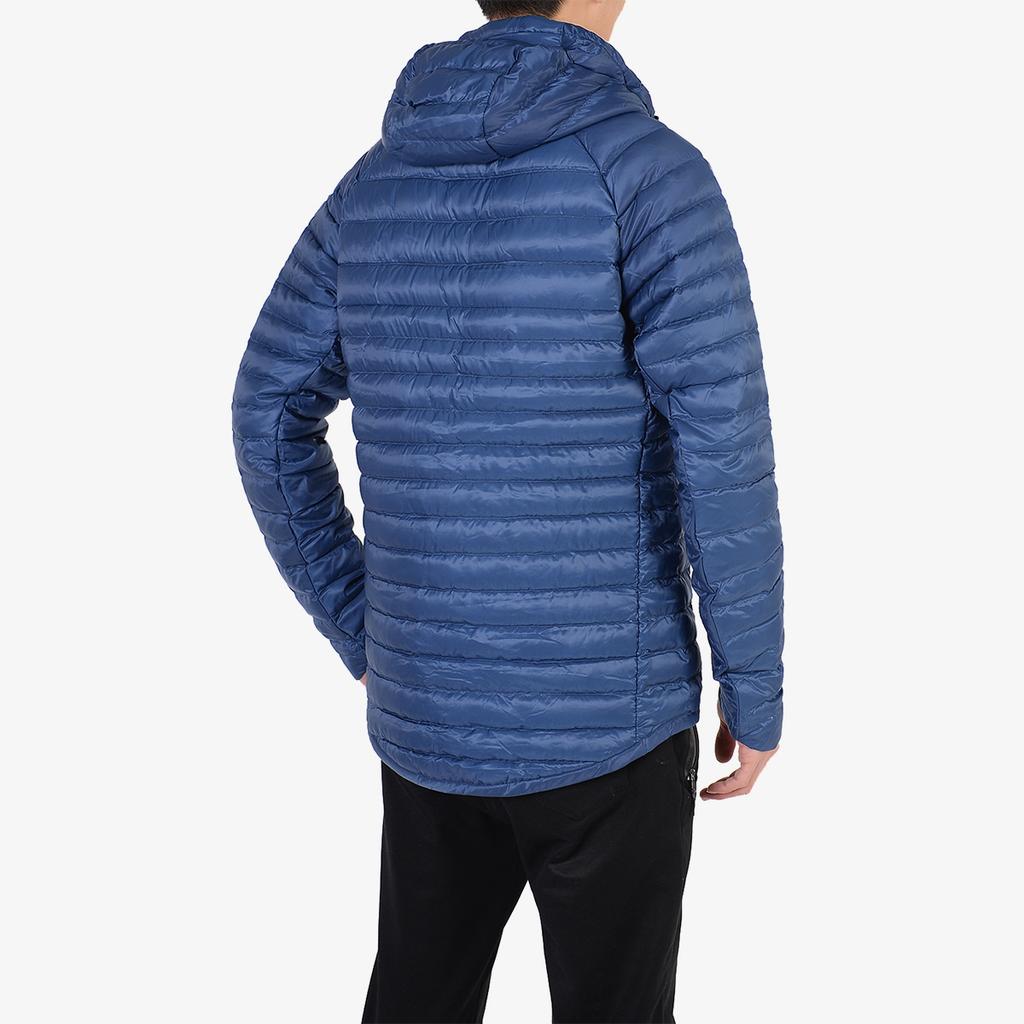 Nike Sports Lifestyle Series Warm Hooded Zipper Down Jacket Men Jackets Dark-Blue 943373-423