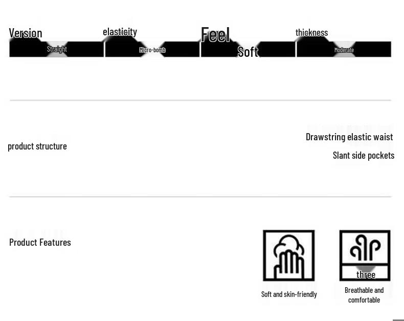 NASA MARVEL Men's Breathable Straight-Leg Casual Sport Pants