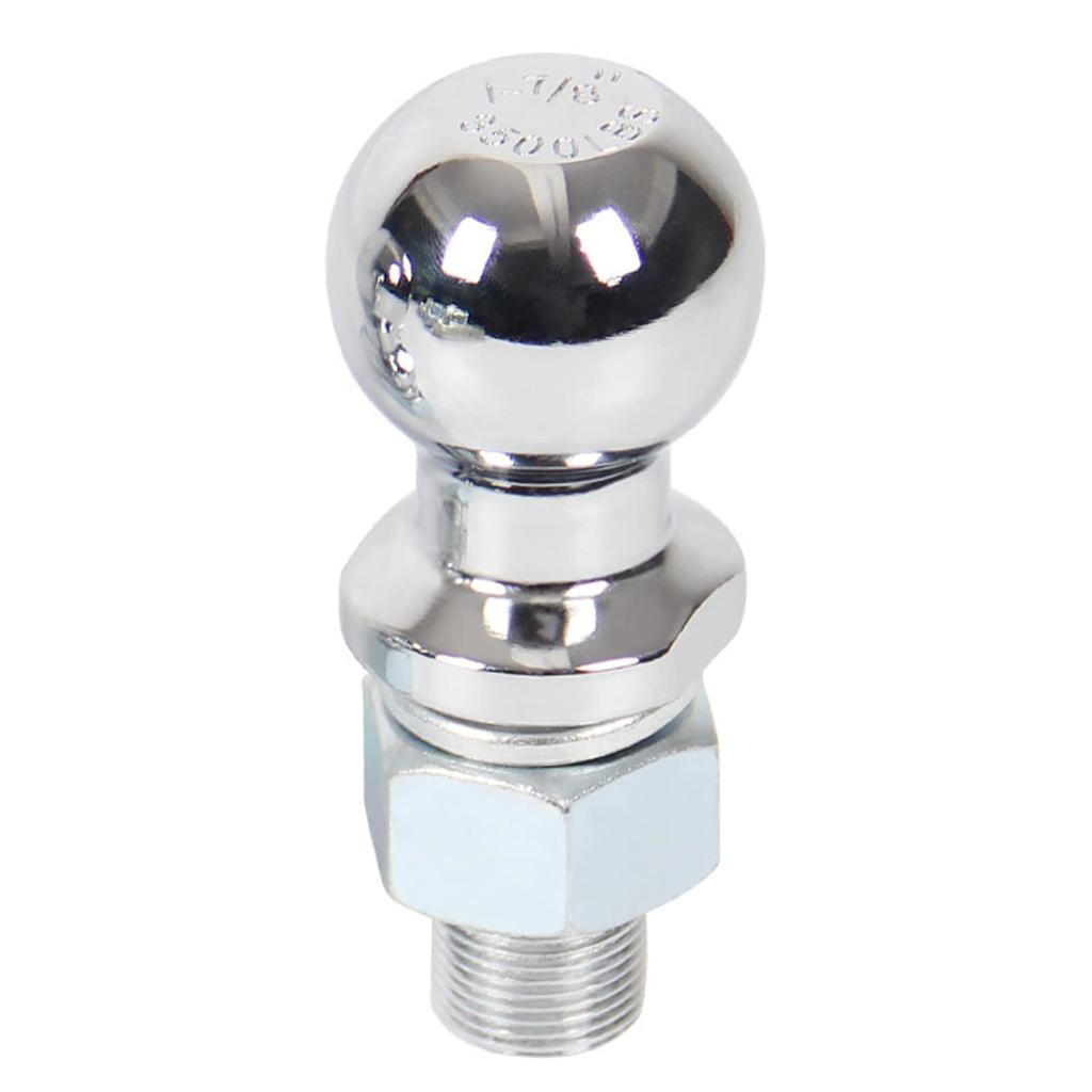 Trailer Hitch Ball Compact Construction Trailer Precision Screw (1-7/8")