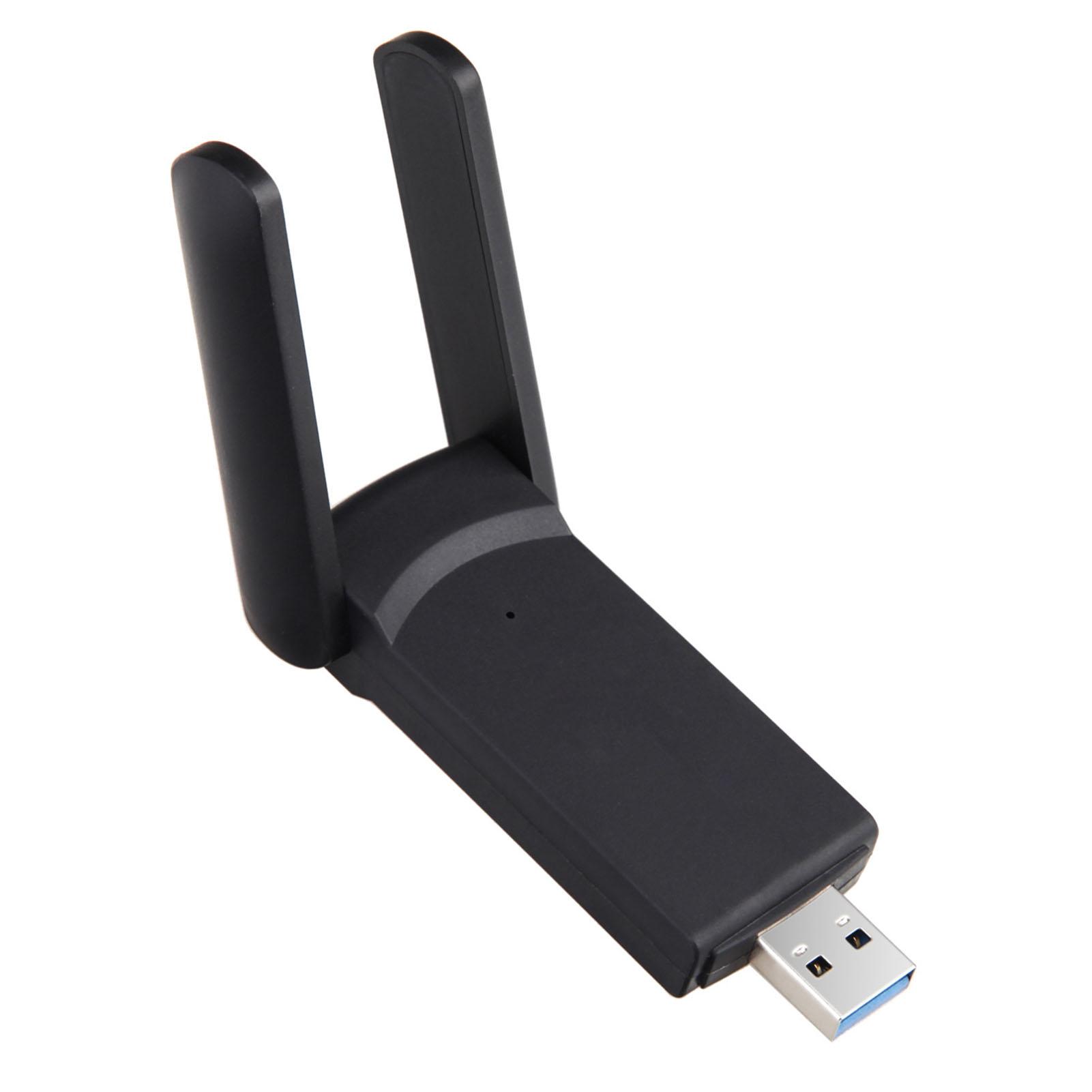 

USB WiFi Адаптер 1300M Двохдіапазонний Сильний сигнал 2.4G 5.8G Високошвидкісний USB Приймач Передавач