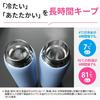 Zojirushi Water Bottle, Stainless Steel Mug, Large Capacity, 1.0L [Recommended for Exercise] Handle, Screw, Dishwasher Safe, Seamless, 2 Care Points