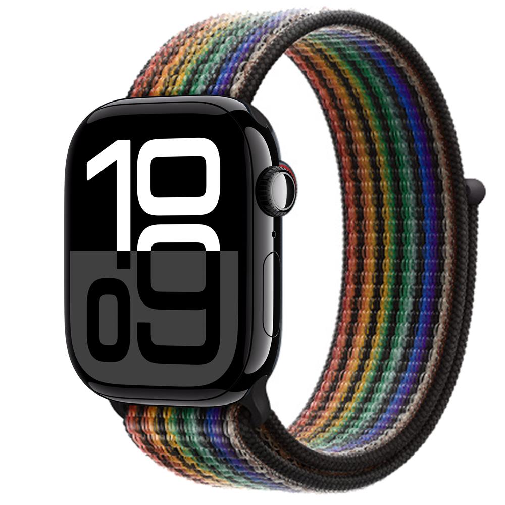 Cinturino in Nylon a Passante Per Apple Watch Bands 46mm 44mm 40mm 41mm 45mm 42mm Cinturino Originale iWatch Serie 11 10 SE 9 8 Ultra 3