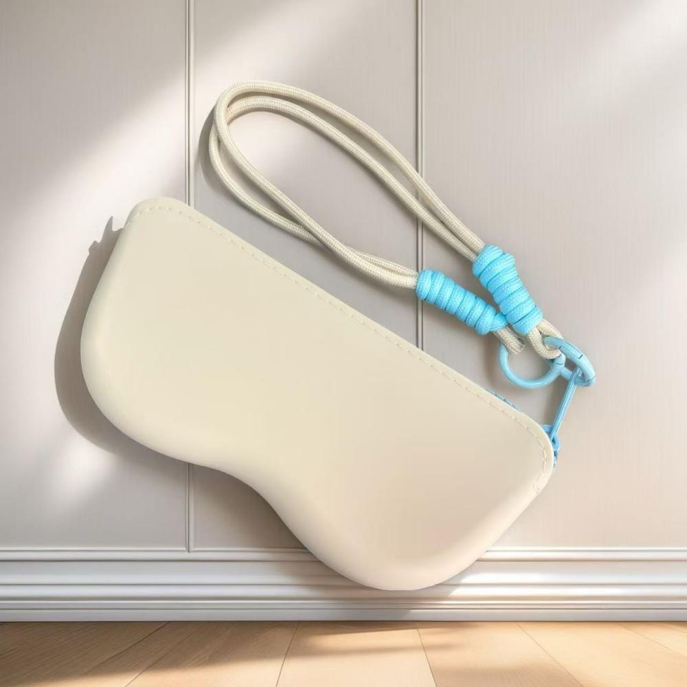 Portable Eyewear Case Anti-Drop Sunglasses Bag Silicone Glasses Case Compact Multifunctional Storage Bag For Travel Accessory