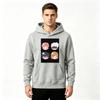 Men's Anime Chibi Character Print Pullover Hoodie Casual Long Sleeve Streetwear Sweatshirt