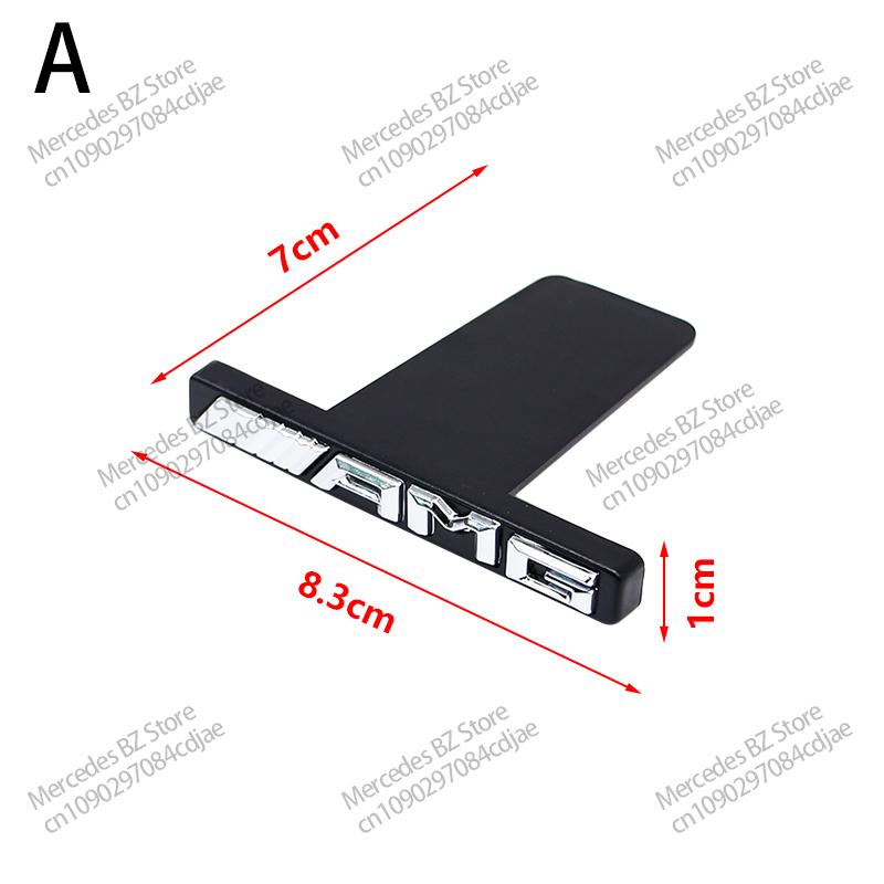 1pc ABS AMG Grill Grille Emblem For AMG Mercedes-Benz W463 W464 W461 G63 G65 Grille Sticker Emblem Badge Sticker Car Accessories
