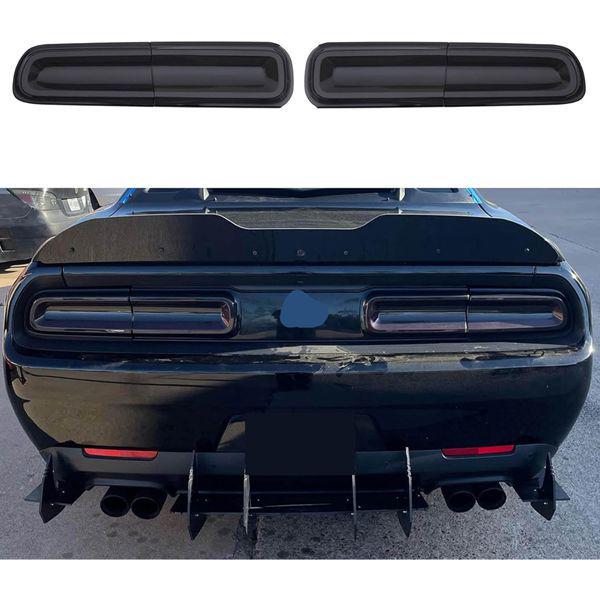 Dodge Challenger Tail Light Cover Kit (2015-2023, 4-piece) None