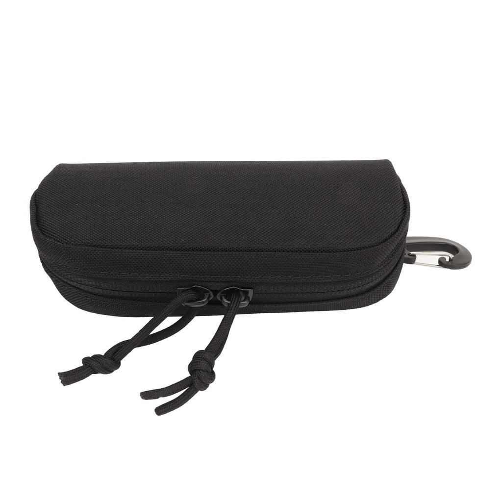 Sunglasses Carrying Case Shockproof Nylon Eyeglass Pouch Portable Multifunctional Glasses Bag for