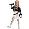 Christmas 3Pcs Kpop Costume Anime Rumi Mira Zoey Performance Stylish Outfits for Youth Dance Stage Halloween Party Outfits
