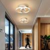 LED Aisle iling Lights Modern Chandelier Three Colors Lamp Minimalist Lamps For Bedroom Light Surfa Installation