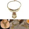 Inspired Vintage Ethnic Coin And Tassel Necklace With Wing Design For Daily