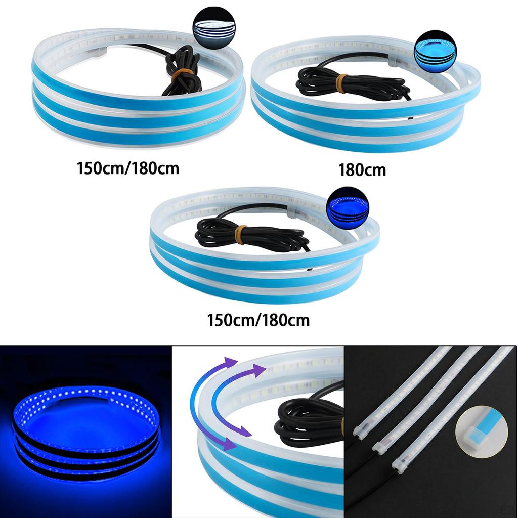 , Daytime Running Light Exterior Car Engine Cover Decoration for SUV