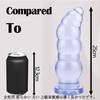 Dekori Super Thick Anal Plug Anal Dildo for Women Soft PVC Anal Goods Adult Goods Men Anal Beads Anal Expansion Heavy Dildo Anal Plug Development