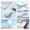 Dual-Mode Laptop Wireless Mouse Portable Silent 2.4G Bluetooth Cordless Mouse USB Receiver 10M Wireless Bluetooth Charging Mouse