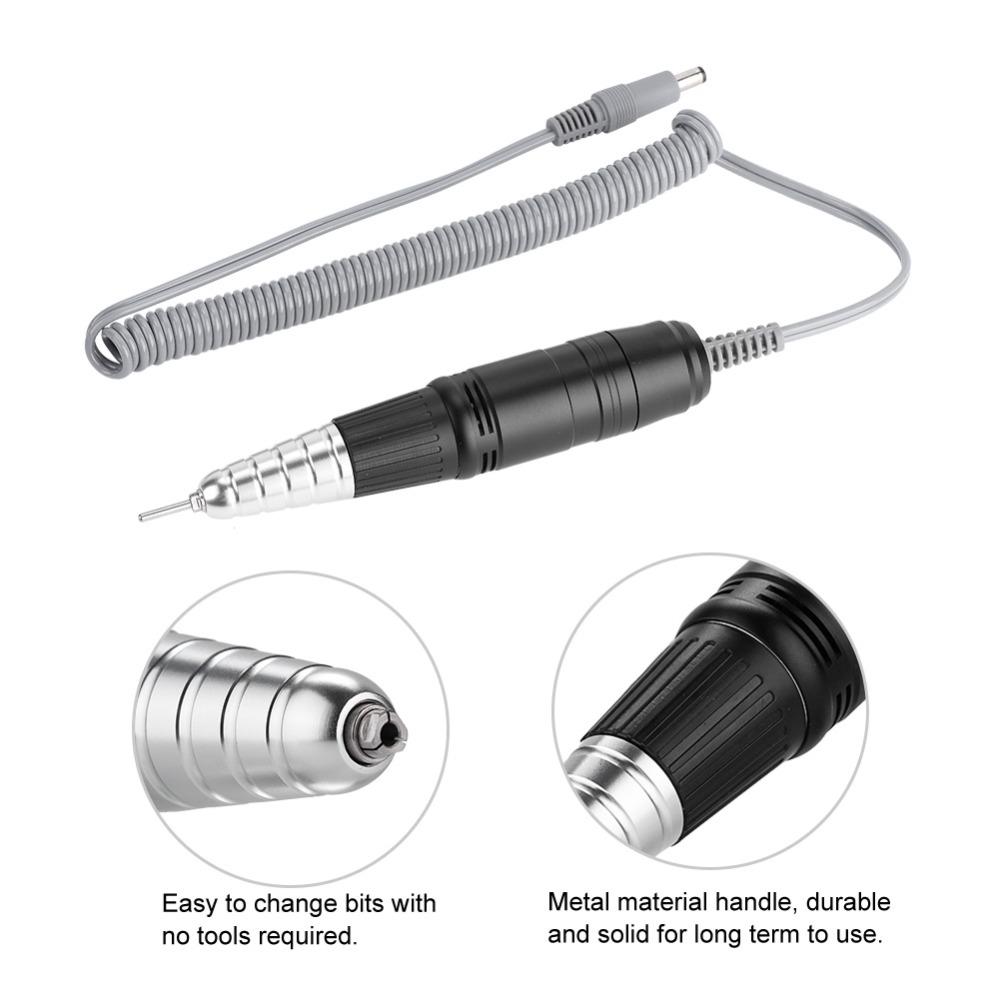 30000RPM 30000RPM Electric Nail Drill Handpiece Manicure Pedicure Polishing Pen Nail Salon Use