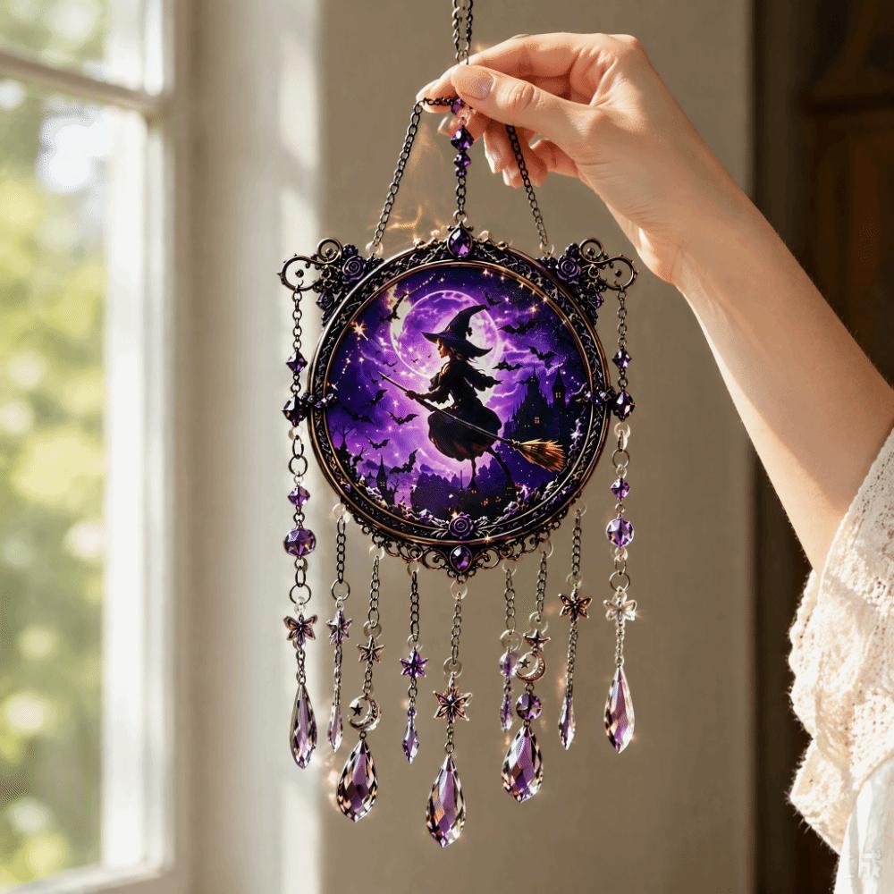 Hanging Suncatcher Acrylic Window Hanging Decor Bat Wall Decor  Halloween