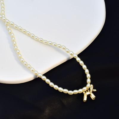 Pearl Necklace Female Design Temperament Versatile Fairy Collarbone Chain