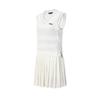 Fila Tennis Solid Color V-Neck Comfortable Sleeveless Dress Women dresses A11W623347FWT