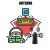 X AUTOHAUX Ultra Short Antenna Car AM/FM Antenna Radio Amateur Radio Antenna High Sensitivity Stereo Signal Replacement Aluminum Alloy 3cm