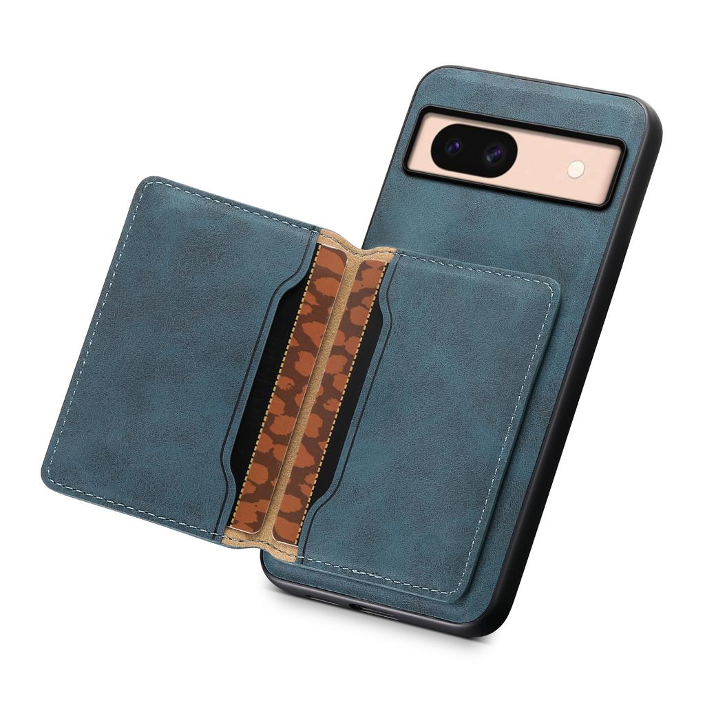 DENIOR D13 For Google Pixel 8a Case 2 In 1 Detachable Leather Phone Back Cover