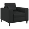Fotoliu Piele Ecologică Neagră