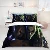 Megamind Quinn Harley Joker Duvet Cover With Pillow Cases Cartoon Set Bedding