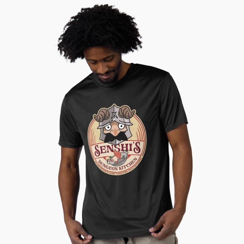 0409 Delicious in Dungeon Gift TShirt for RPG Gamer Dungeon Meshi Cool Anime Fantasy Adventurers Graphic clothes All size tops S