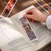 30pcs Warmth Series Bookmark Set White Card Paper Memo Page Marker for Books Unique Reading Gift